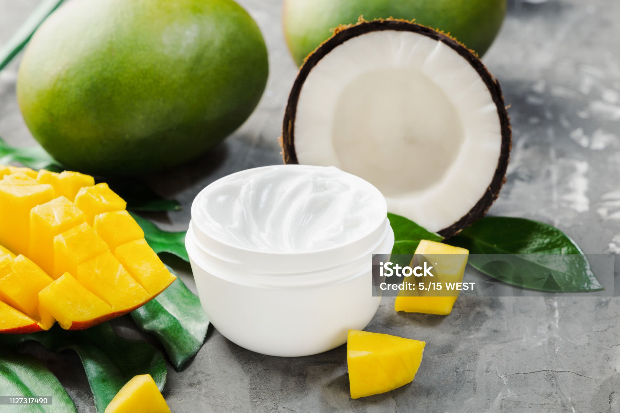 Organic natural face and body cream