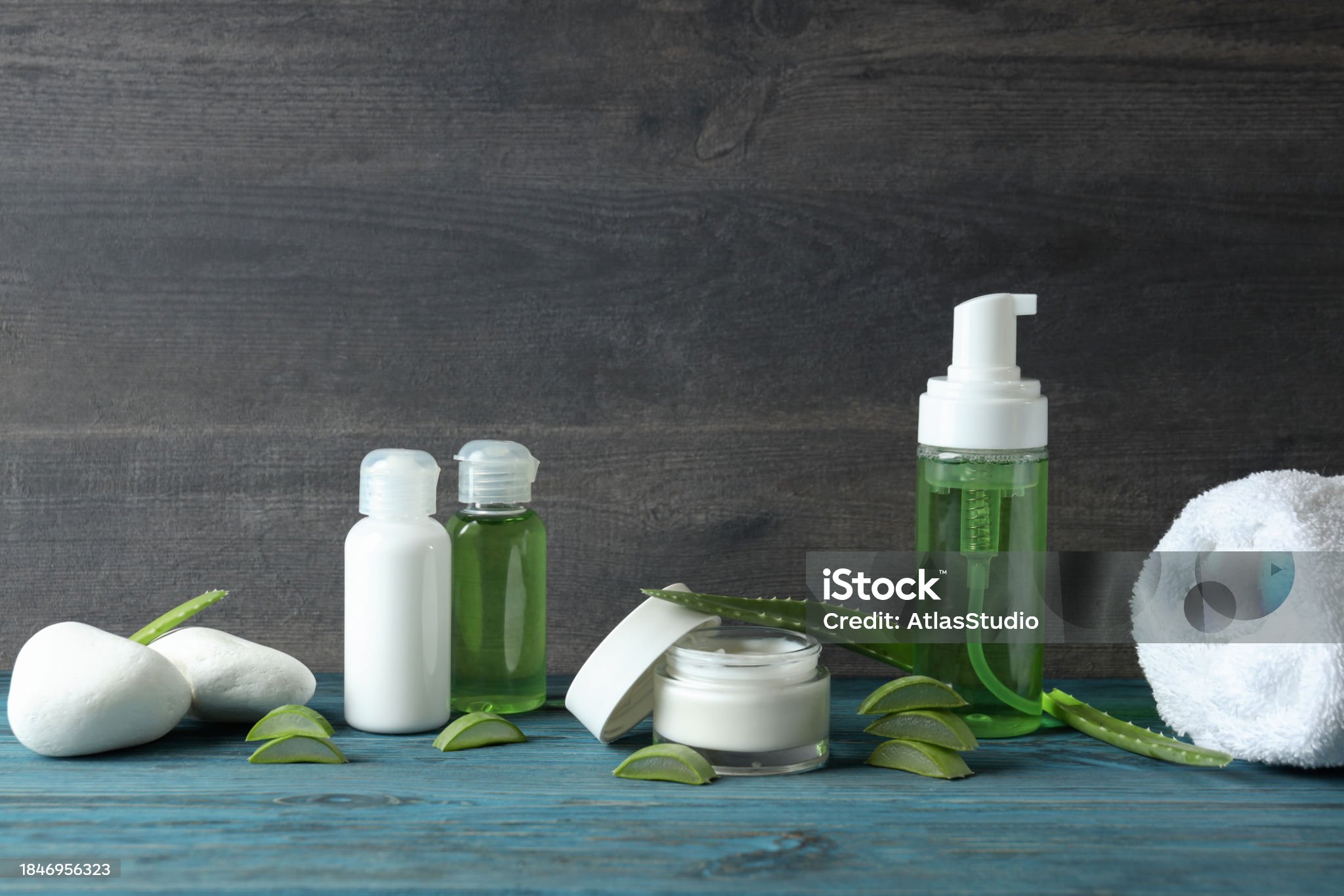 Skin care with aloe vera